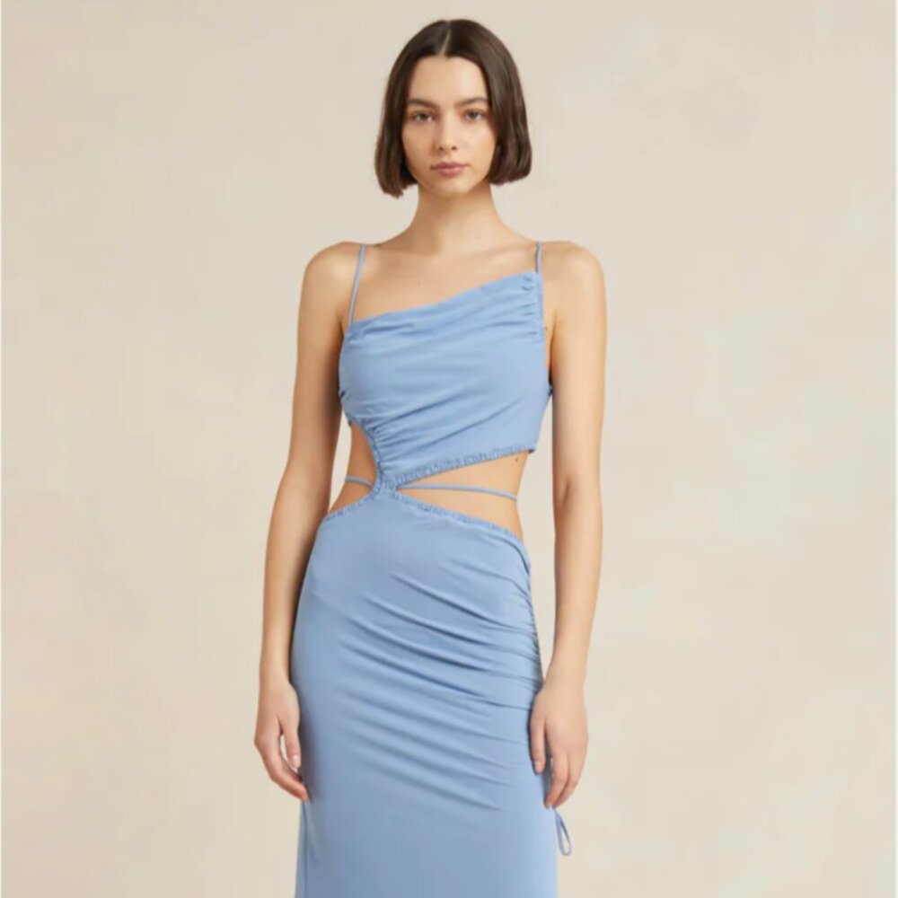 Bec & Bridge  DILKON MAXI DRESS - DUSK BLUE